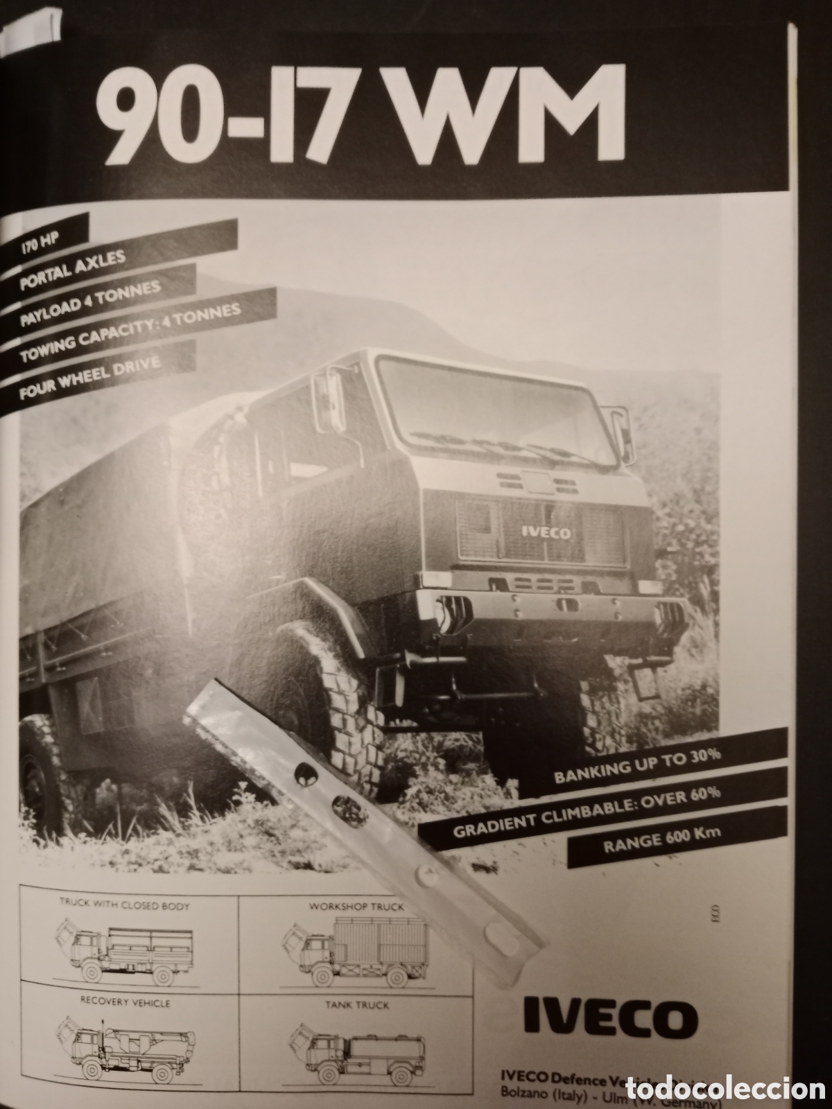 Paper Collecting Others: Publicidad cami&oacute;n Iveco militar