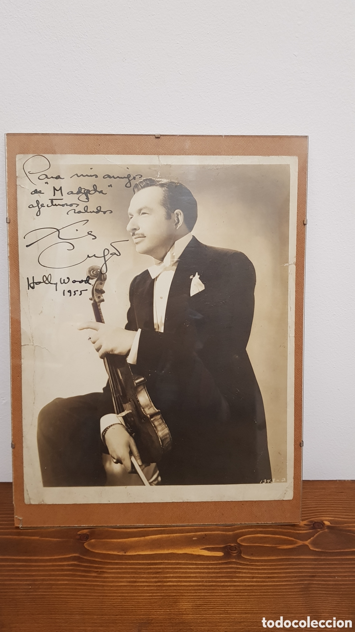 Otros Art&iacute;culos de Coleccionismo en Papel: Fotograf&iacute;a xavier cugat. Firmada