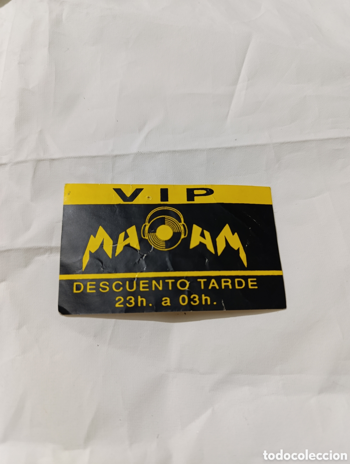 Paper Collecting Others: Maam descuento flyer discoteca valencia coleccion descuentos ruta del bakalao spook factory