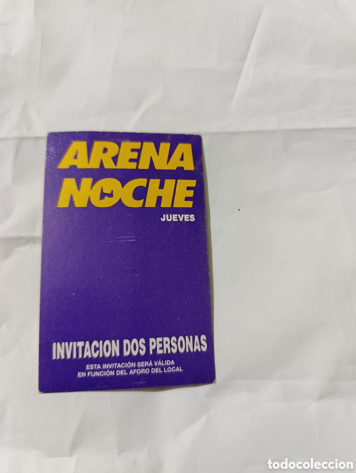 Sammelleidenschaft Andere Papierartikel: Arena descuento flyer discoteca valencia coleccion descuentos ruta del bakalao spook factory