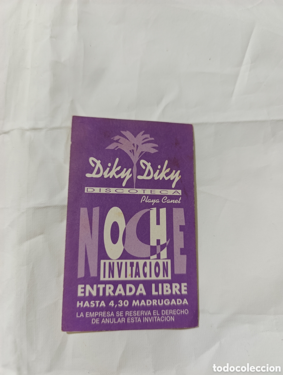 Altri oggetti di carta: Dicky descuento flyer discoteca valencia coleccion descuentos ruta del bakalao spook factory