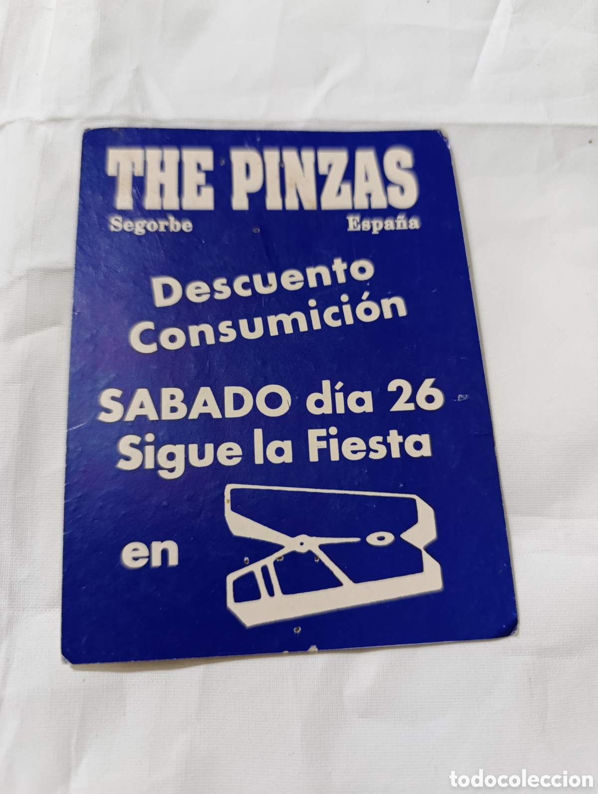 Sammelleidenschaft Andere Papierartikel: The pinzas descuento flyer discoteca valencia coleccion descuentos ruta del bakalao spook factory