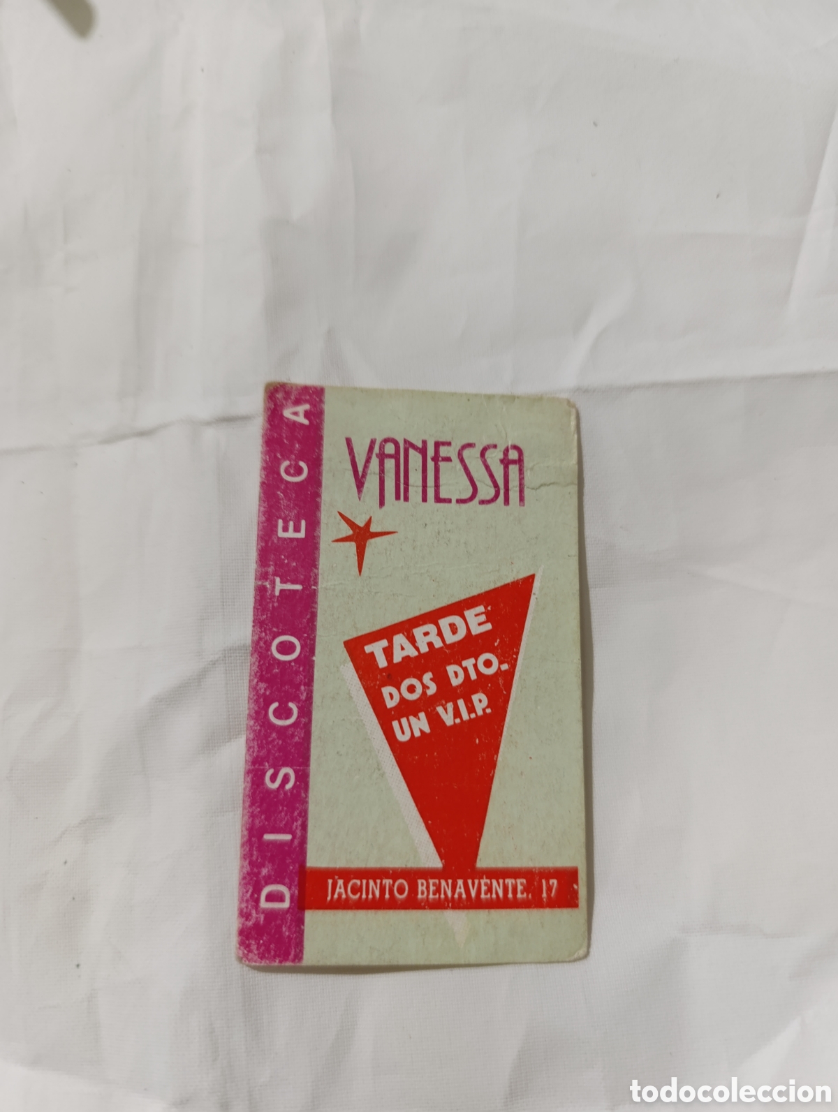 Otros Art&iacute;culos de Coleccionismo en Papel: Vanessa descuento flyer discoteca valencia coleccion descuentos ruta del bakalao spook factory
