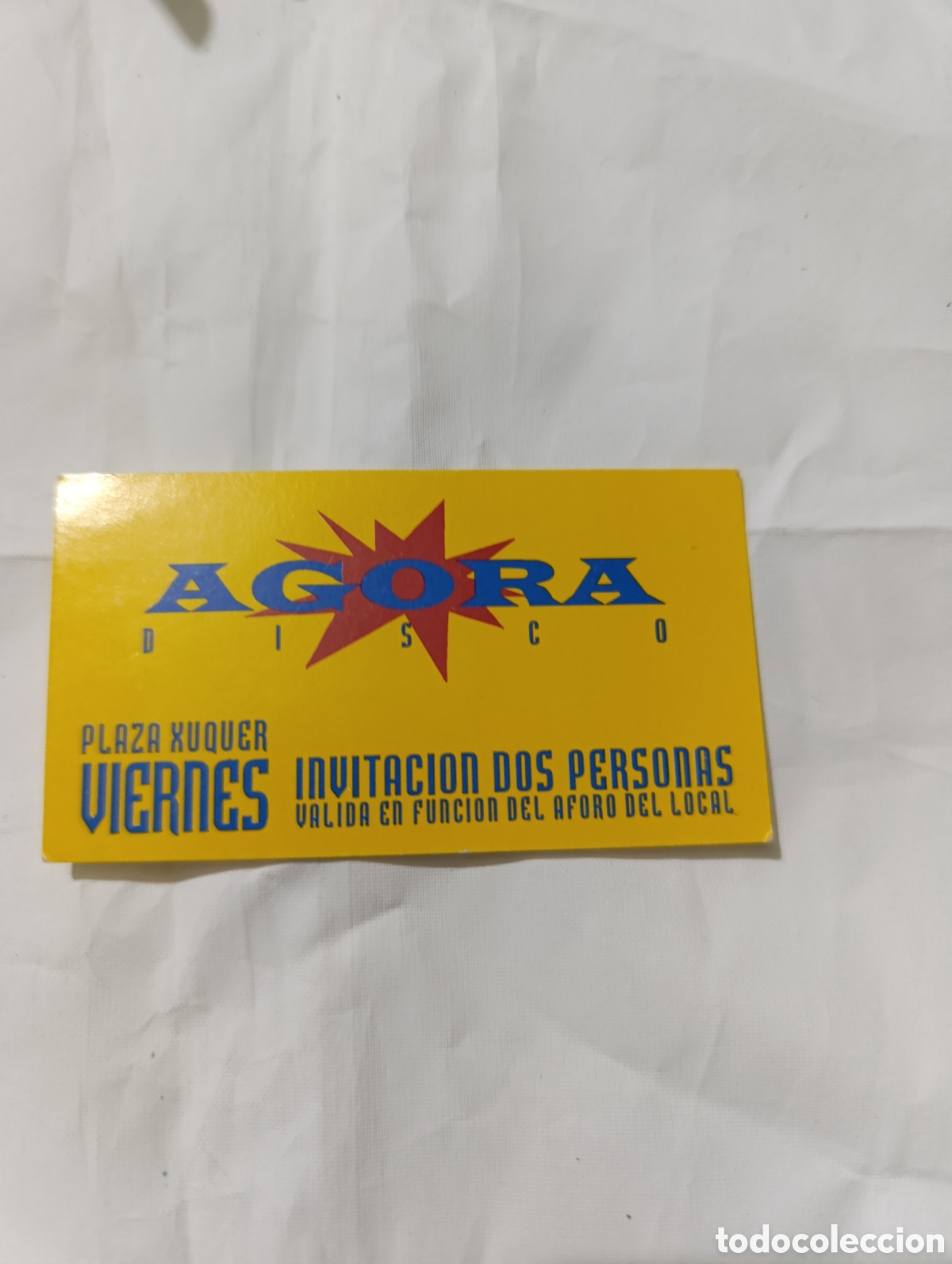 Otros Art&iacute;culos de Coleccionismo en Papel: Agora descuento flyer discoteca valencia coleccion descuentos ruta del bakalao spook factory