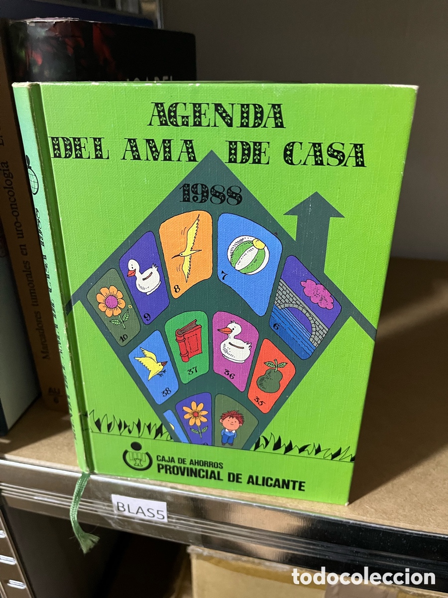 Otros Art&iacute;culos de Coleccionismo en Papel: Blas5 AGENIDA DEL AMA DE CASA 1988 CAJA DE AHORROS PROVINCIAL DE ALICANTE