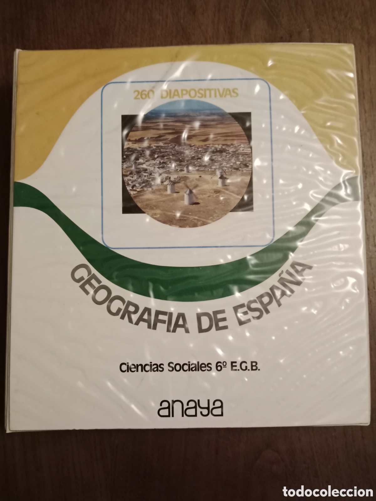 Outros artigos de papel: Carpeta diapositivas geograf&iacute;a de Espa&ntilde;a a&ntilde;os 70