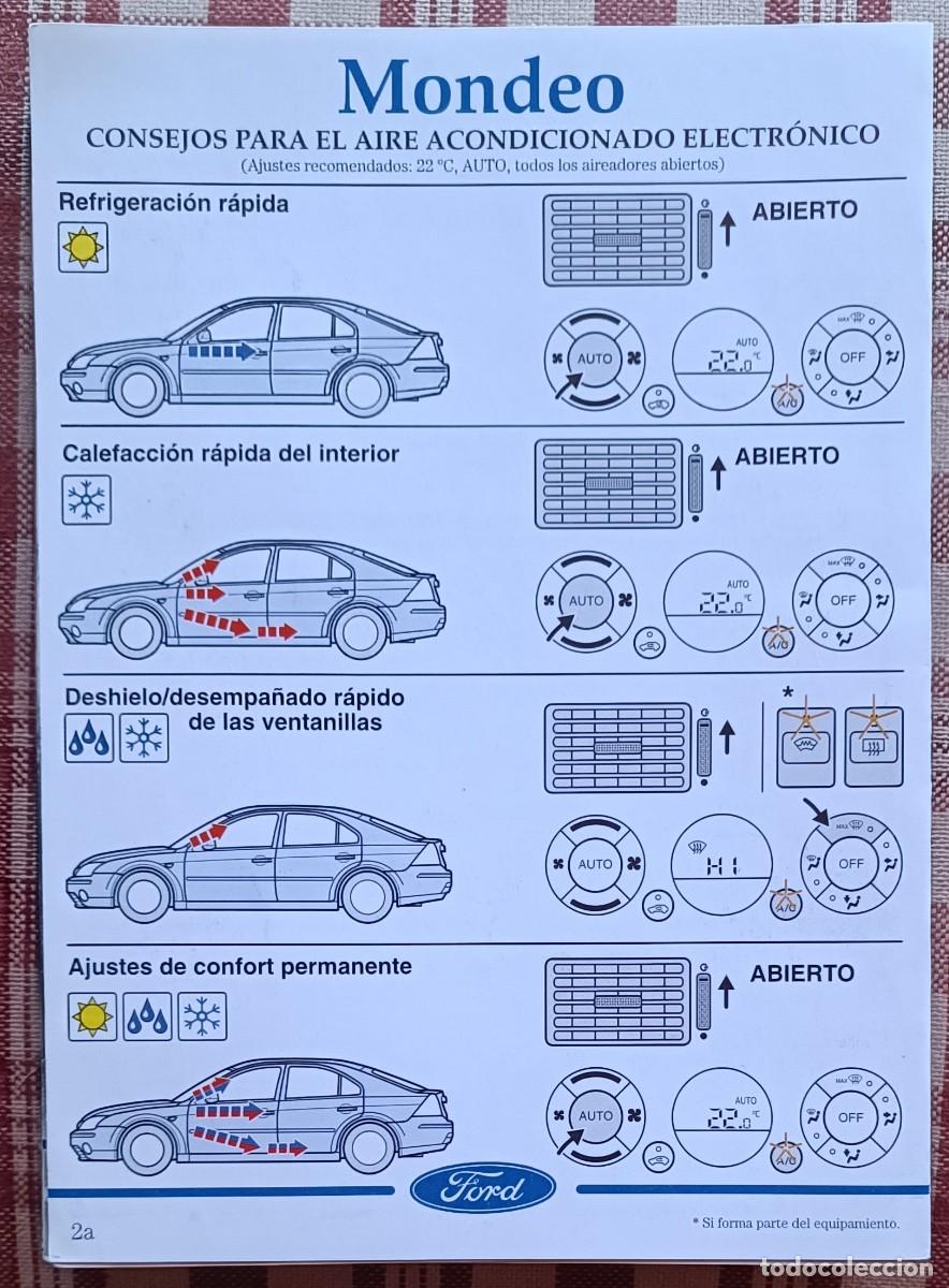 Paper Collecting Others: Consejos para el aire acondicionado electr&oacute;nico - Ford Mondeo - 2002