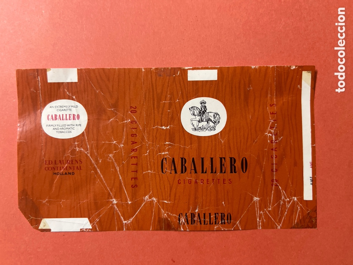 Paper Collecting Others: HB134. ENVOLTORIO DE TABACO - CABALLERO HOLLAND