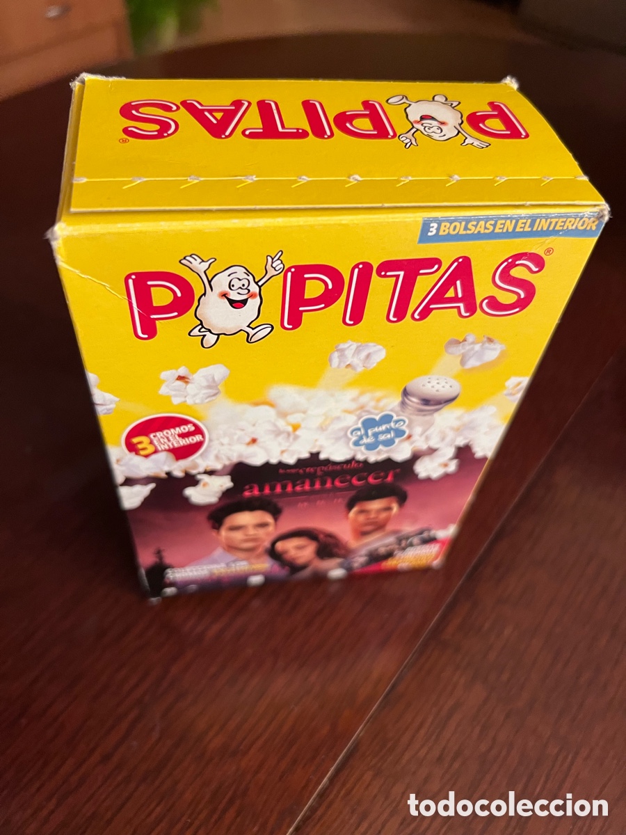 Otros art&iacute;culos de coleccionismo en papel: Caja Popitas promoci&oacute;n Saga Crep&uacute;sculo