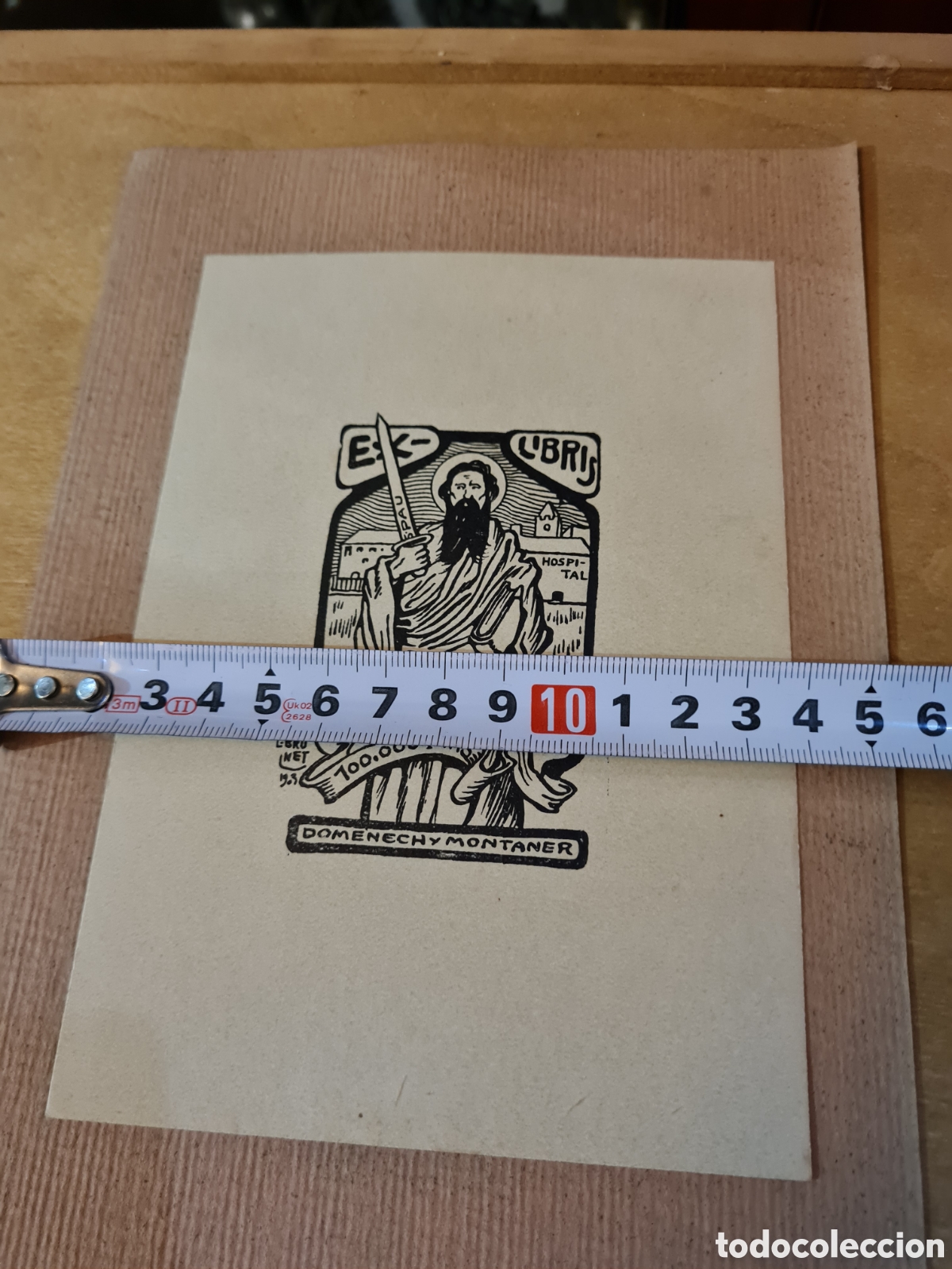 Otros art&iacute;culos de coleccionismo en papel: Ex-libris dibujante Brunet - Foto 3