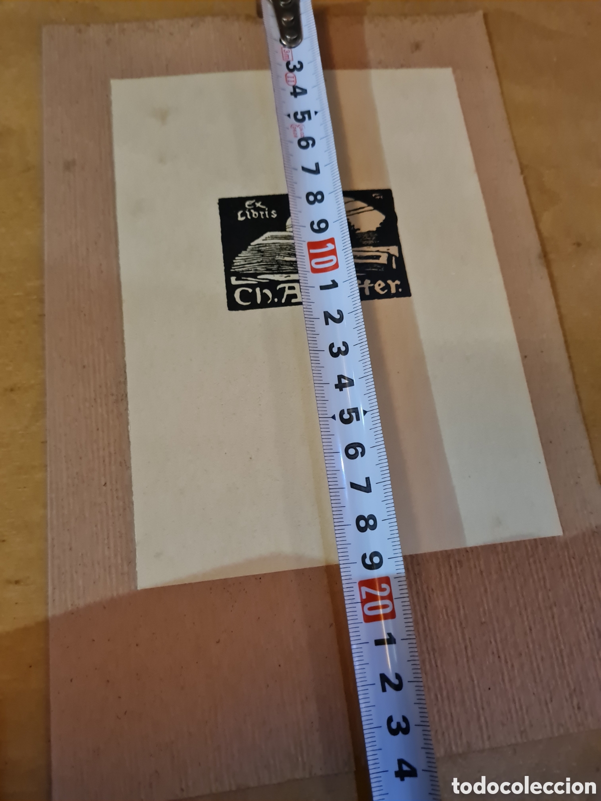 Otros art&iacute;culos de coleccionismo en papel: Ex-libris Ch.Altorffer. - Foto 3