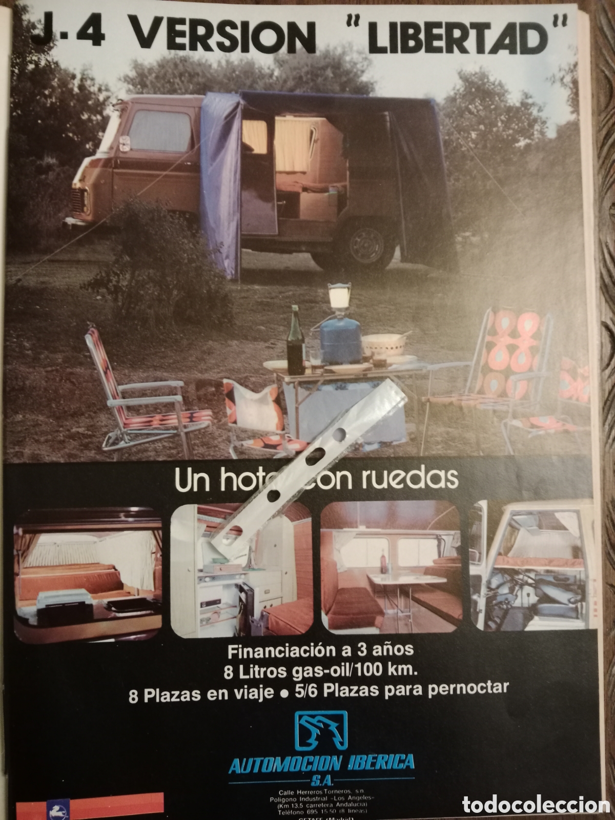 Otros Art&iacute;culos de Coleccionismo en Papel: Publicidad furgoneta sava J 4 libertad de 1978 Pegaso