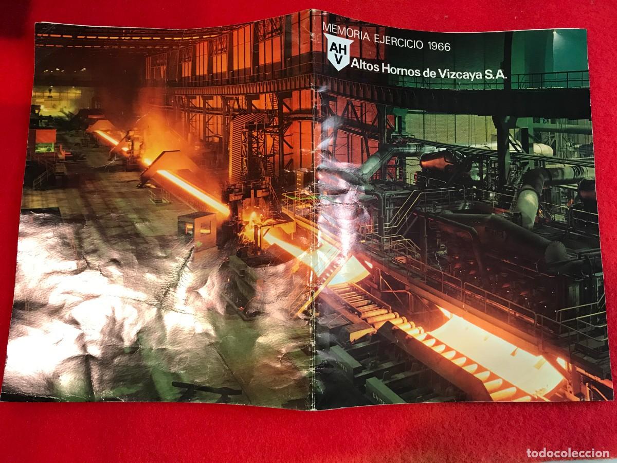 Collectionnisme Papier divers: MEMORIA EJERCICIO 1966. ALTOS HORNOS DE VIZCAYA