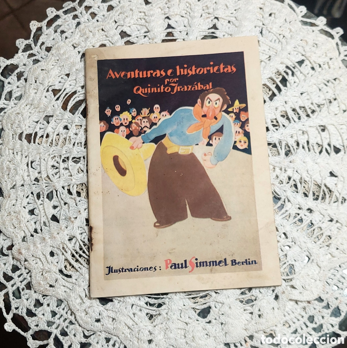 Outros artigos de papel: 1920's - Aventuras e historietas por Quinto Iraz&aacute;bal - Libro antiguo - Publicidad Bromural de Knoll