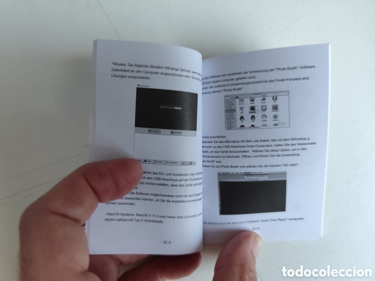 Otros art&iacute;culos de coleccionismo en papel: Manual Instrucciones Kids Microscope - Foto 4