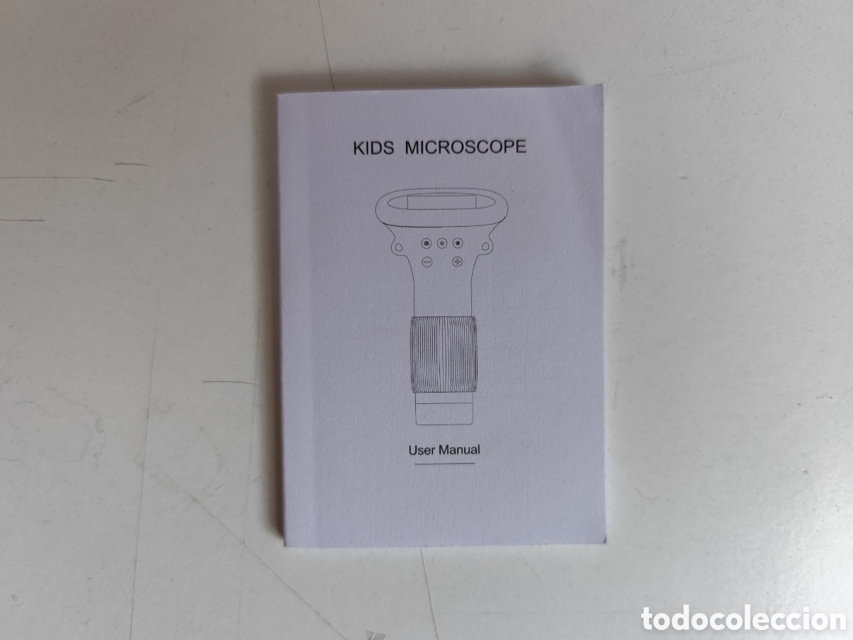 Otros art&iacute;culos de coleccionismo en papel: Manual Instrucciones Kids Microscope - Foto 1