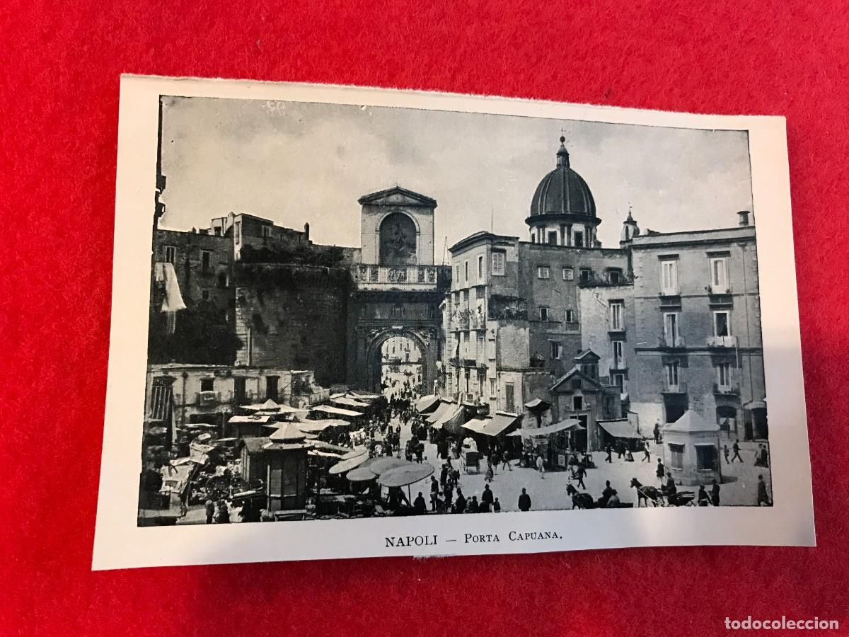 Collectionnisme Papier divers: IMAGEN EN PAPEL. 16 X 11 CM. NAPOLI-NAPOL&Eacute;S. PORTA CAPUANA