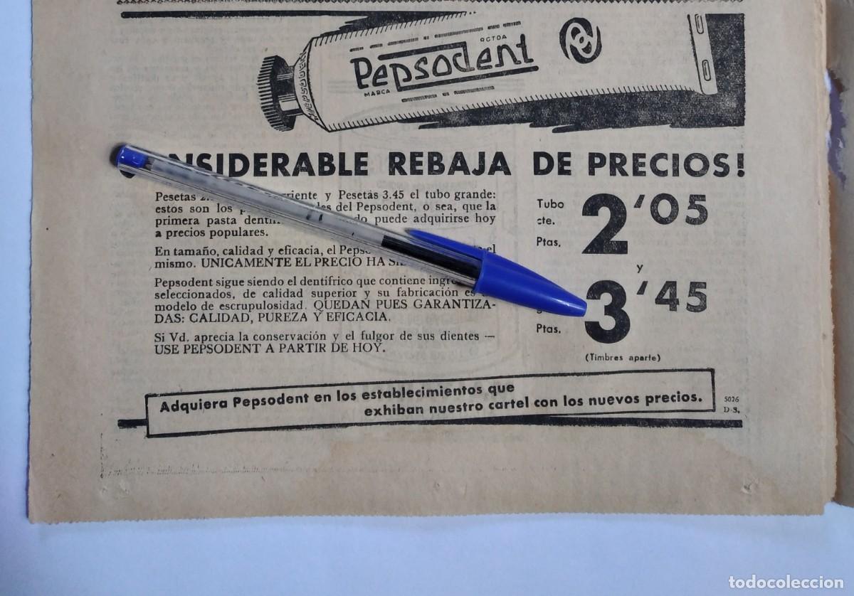 Paper Collecting Others: PEPSODENT PUBLICIDAD ANUNCIO DENT&Iacute;FRICO DIENTES A&Ntilde;O 1935