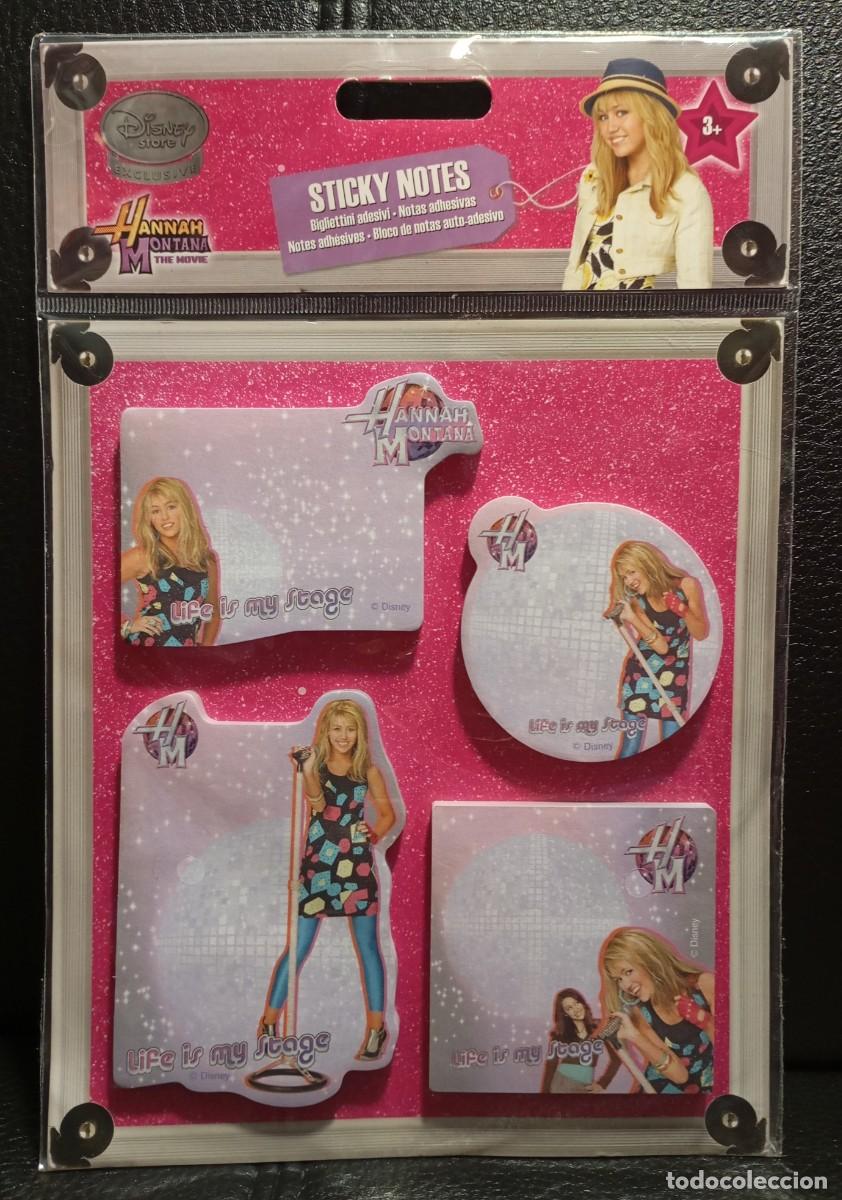 Otros art&iacute;culos de coleccionismo en papel: HANNAH MONTANA - POST IT - STICKY NOTES - MILEY CYRUS - SIN USAR - PAPELER&Iacute;A