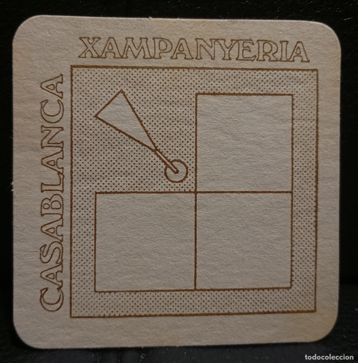 Otros art&iacute;culos de coleccionismo en papel: CASABLANCA XAMPANYERIA - POSAVASOS - OVIEDO ASTURIAS - CERVEZA - REFRESCOS - SIDRA - BITTER