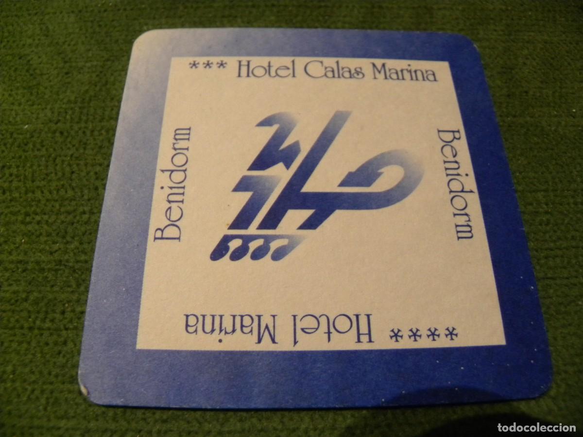 Otros Art&iacute;culos de Coleccionismo en Papel: POSAVASOS HOTEL MARINA - CALAS MARINA - BENIDORM - ALICANTE