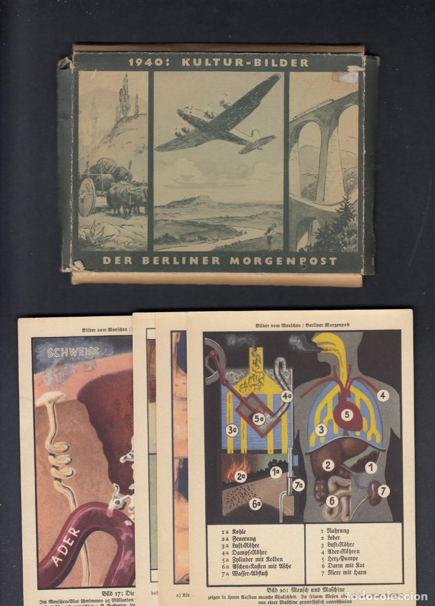Otros Art&iacute;culos de Coleccionismo en Papel: ALEMANIA 1940. SOBRE CON 20 TARJETAS DE CULTURA SANITARIA. (NO SON POSTALES)