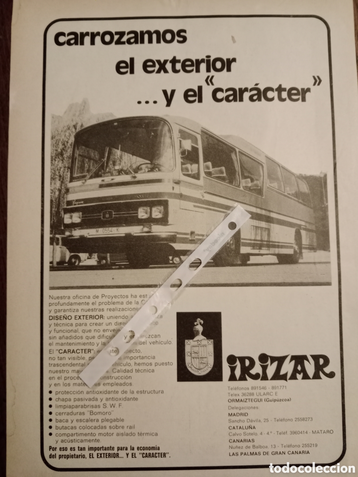 Paper Collecting Others: Publicidad carrocer&iacute;as irizar autob&uacute;s