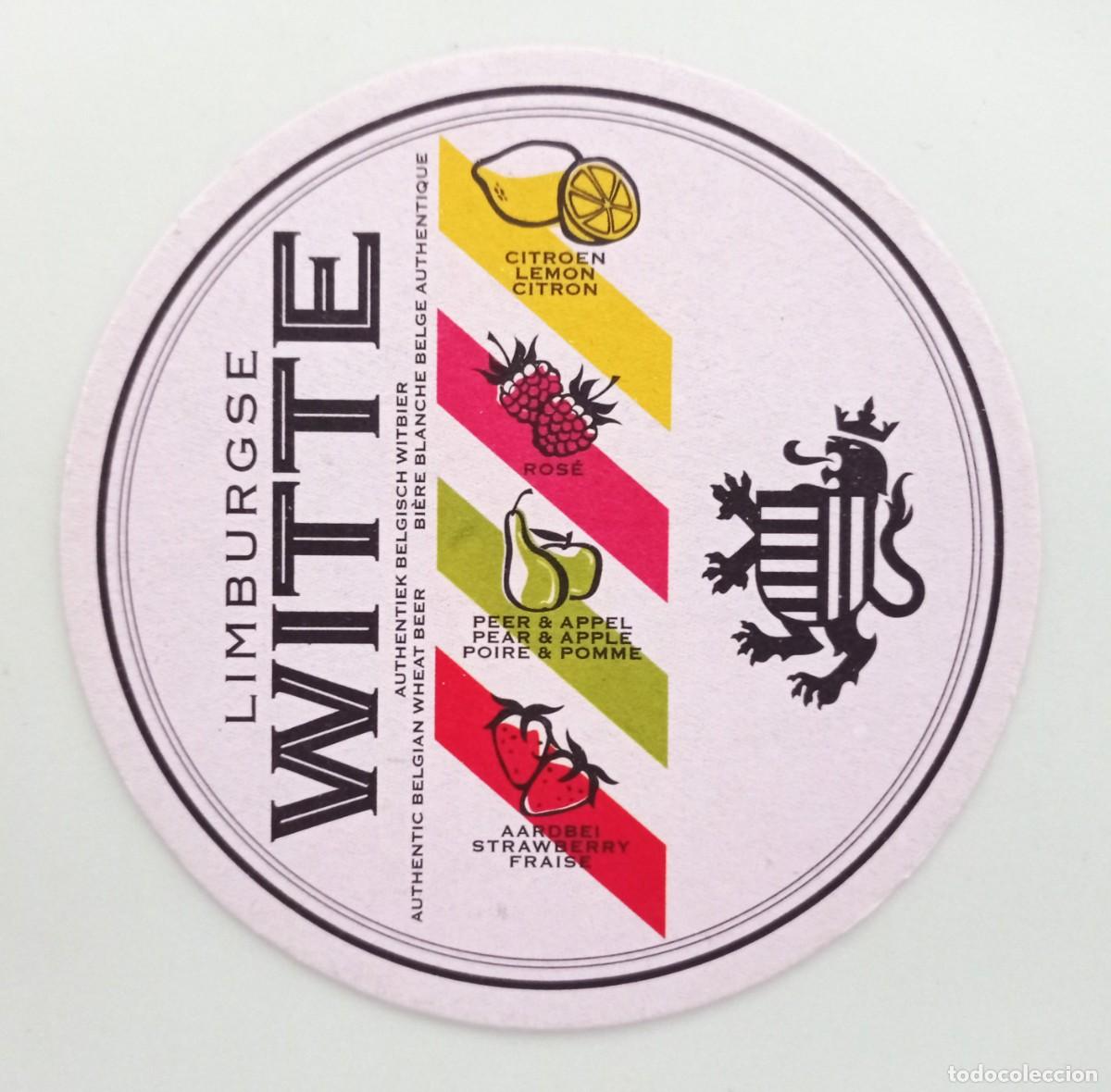Sammelleidenschaft Andere Papierartikel: POSAVASOS CERVEZA LIMBURGSE WITTE (B&Eacute;LGICA)