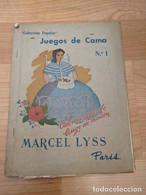 Collectionnisme Papier divers: ANTIGUO CUADERNO DIBUJOS BORDAR MARCEL LYS