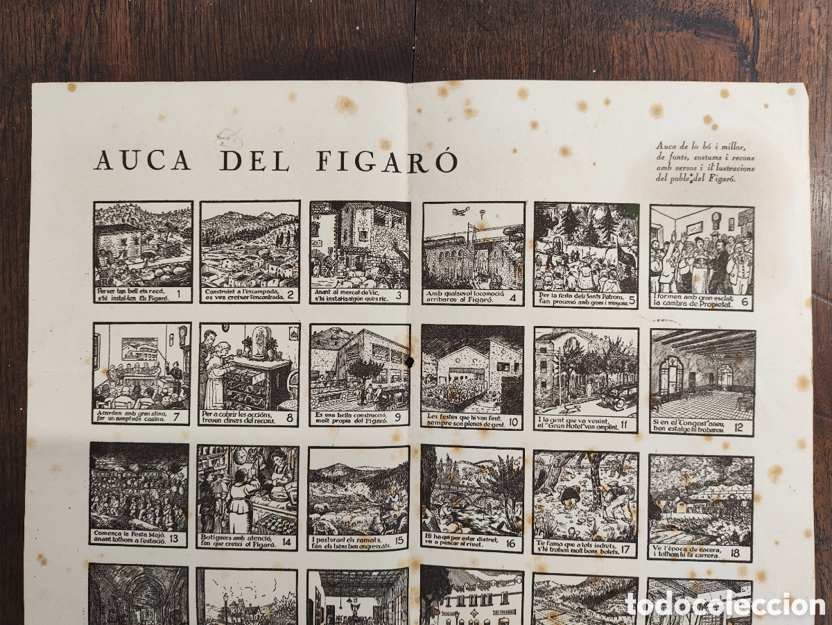 Otros art&iacute;culos de coleccionismo en papel: ANTIGUA AUCA DEL FIGAR&Oacute; - Foto 2