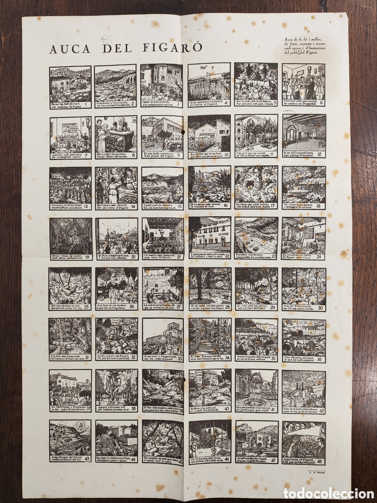 Otros art&iacute;culos de coleccionismo en papel: ANTIGUA AUCA DEL FIGAR&Oacute; - Foto 1