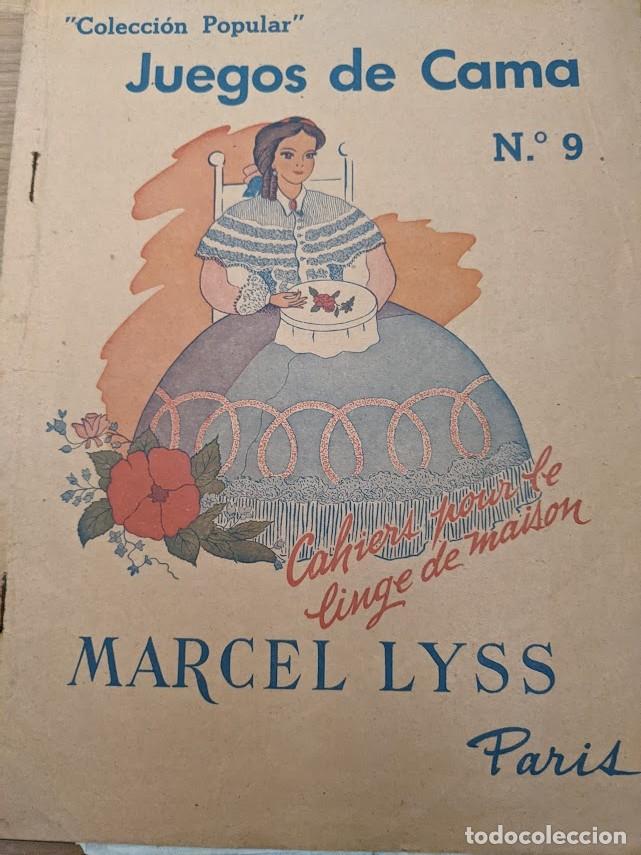 Collectionnisme Papier divers: ANTIGUO CUADERNO DIBUJOS BORDAR MARCEL LYS