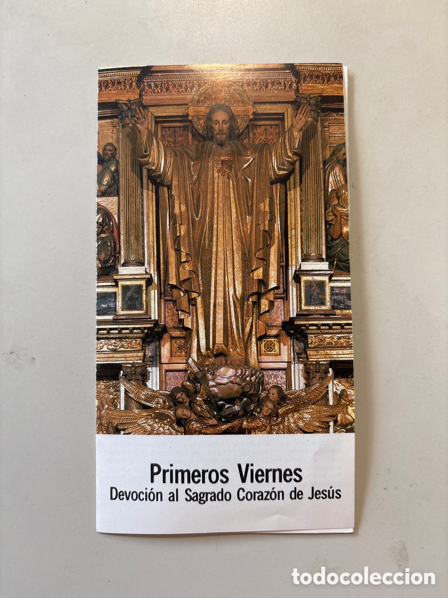 Otros art&iacute;culos de coleccionismo en papel: PRIMEROS VIERNES DEVOCI&Oacute;N AL SAGRADO CORAZ&Oacute;N DE JESUS. GRAF. A. MART&Iacute;NS. S. A. VALLADOLID.