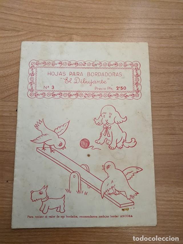 Otros Art&iacute;culos de Coleccionismo en Papel: HOJAS PARA BORDADORAS &laquo;EL DIBUJANTE&raquo; N&ordm;3