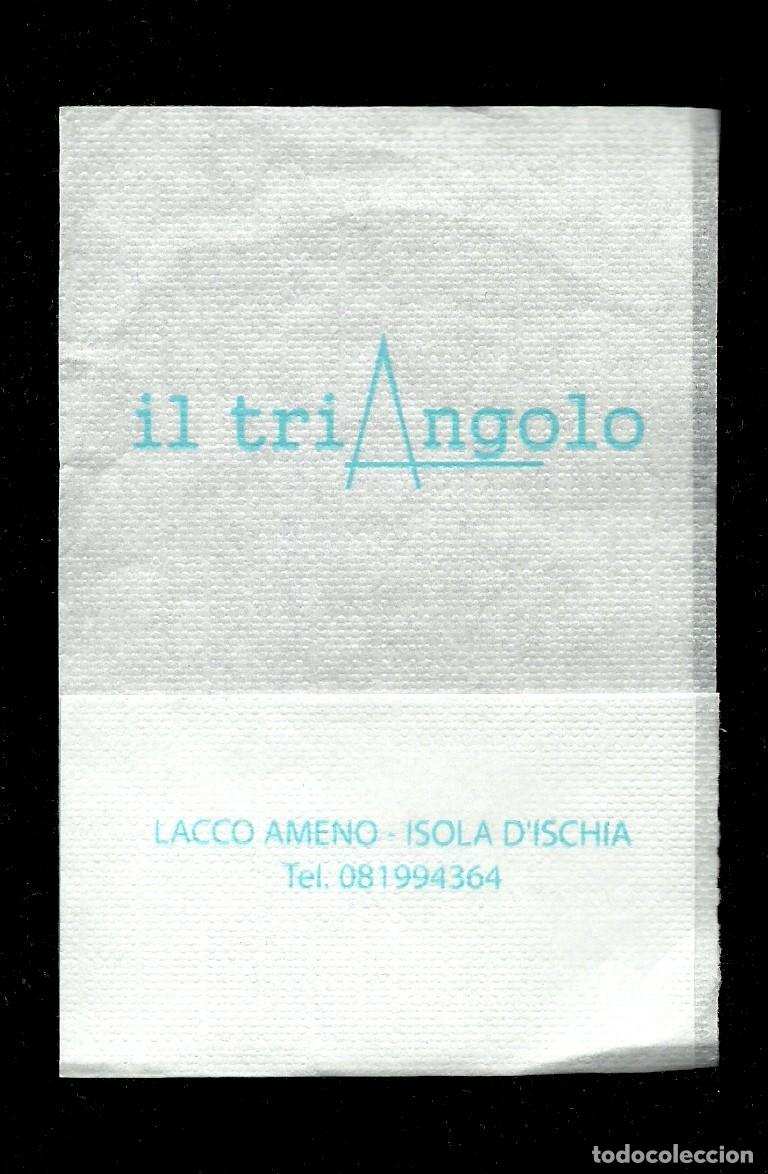Otros art&iacute;culos de coleccionismo en papel: Tovagliolino da Caff&egrave; - Bar Triangolo - ( Ischia )