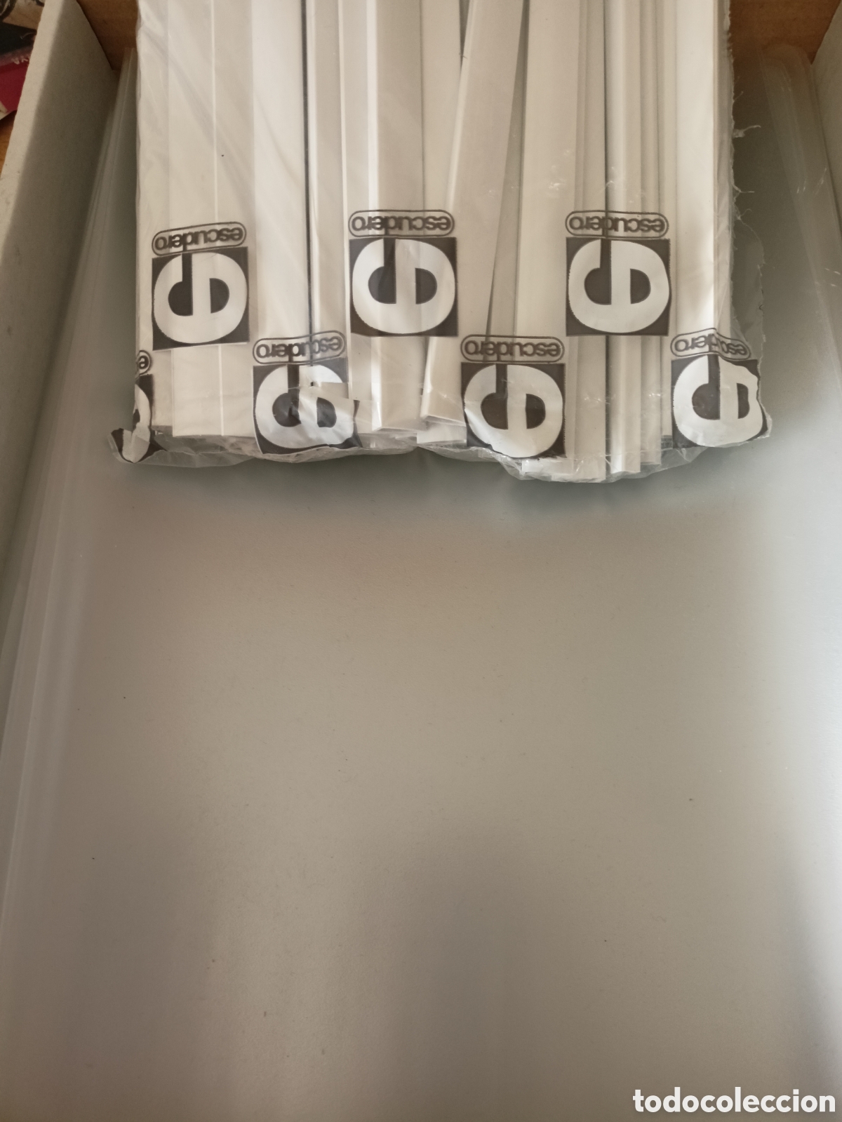 Sammelleidenschaft Andere Papierartikel: 50 Dossier varilla deslizante polipropileno. Nuevo. Vintage