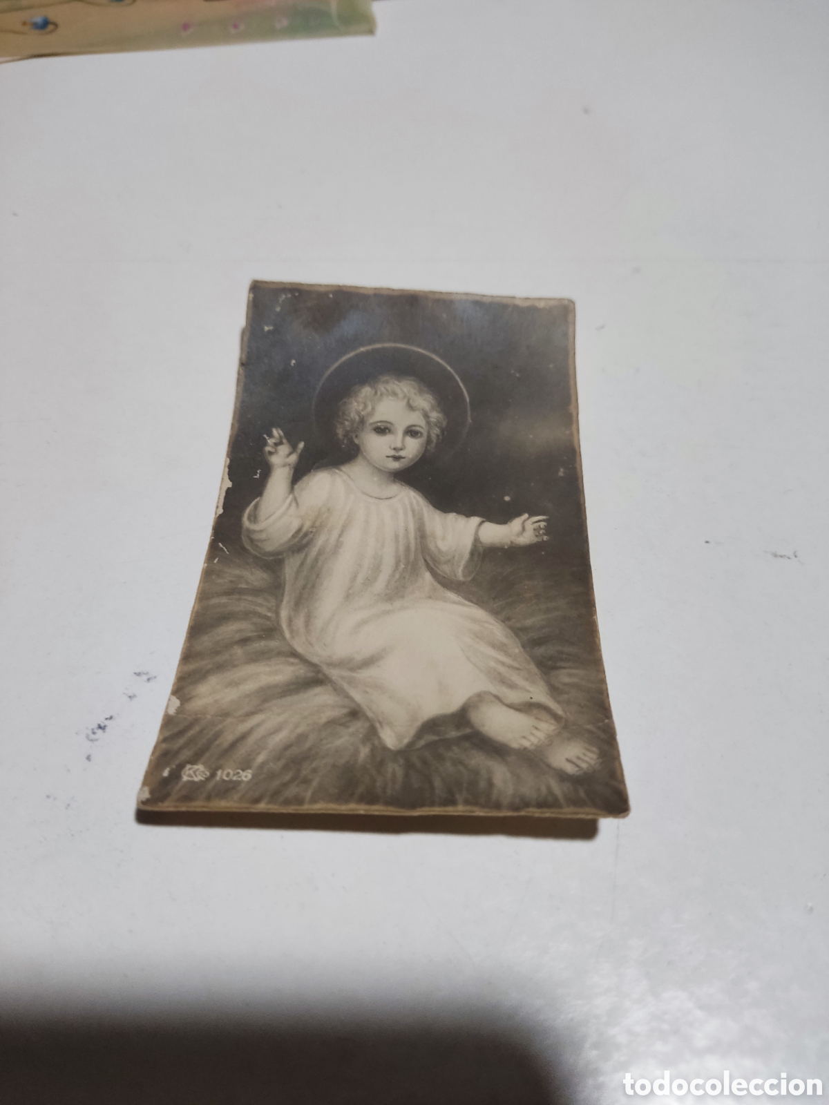 Otros art&iacute;culos de coleccionismo en papel: Estampa religiosa antigua ni&ntilde;o jes&uacute;s