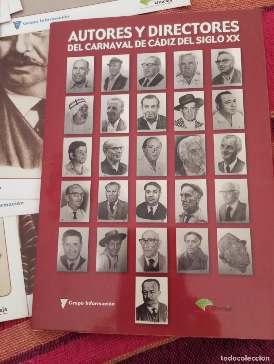 Otros Art&iacute;culos de Coleccionismo en Papel: Autores y directores del carnaval de C&aacute;diz del siglo XXI incompleta faltan 6 laminas