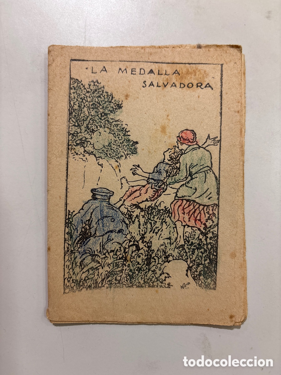 Otros Art&iacute;culos de Coleccionismo en Papel: LA MEDALLA SALVADORA. JORDI CATAL&Aacute;. A. ARTIS, IMPRESSOR. COL.LECCIO EN PATUFET.