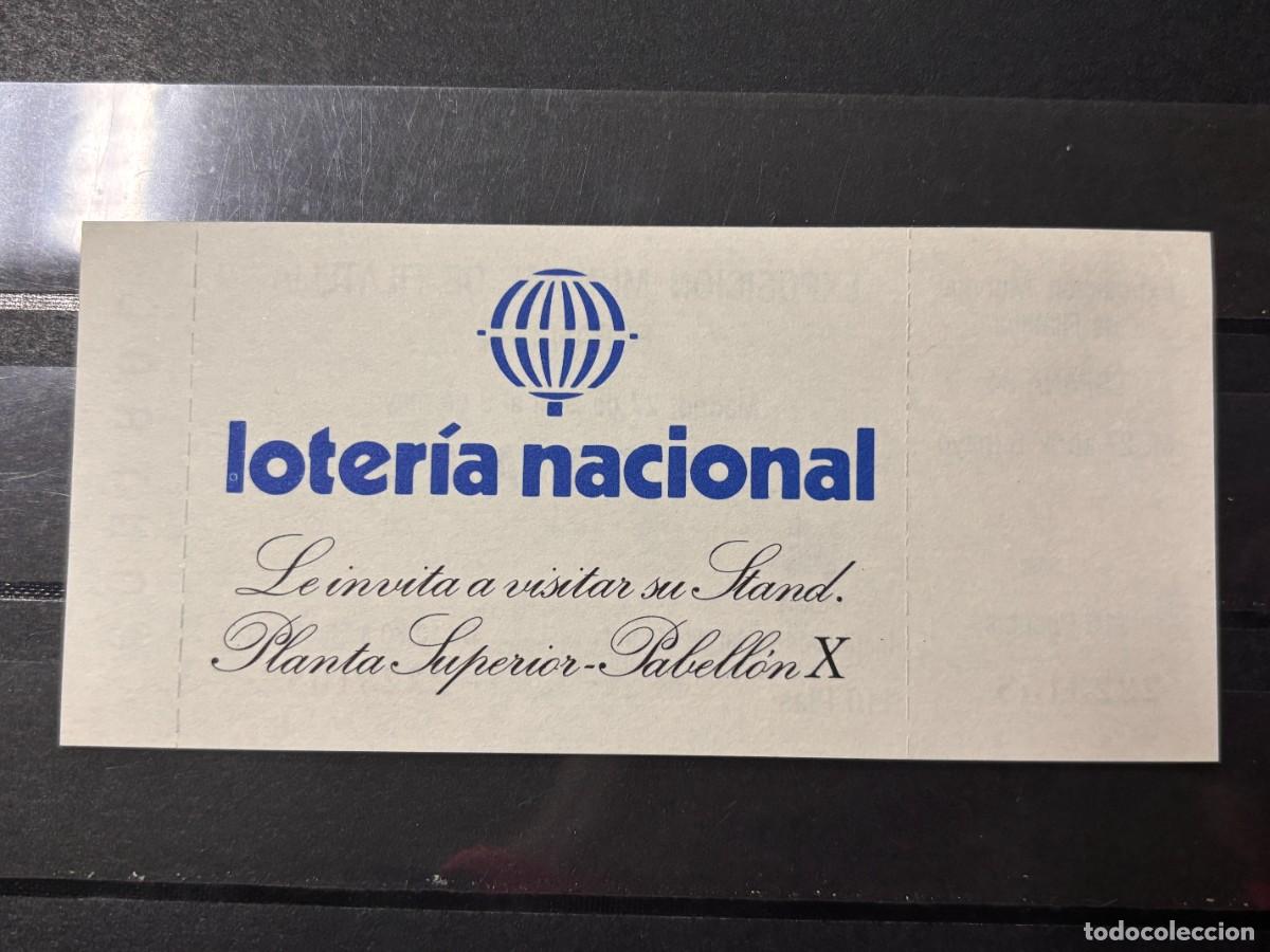 Paper Collecting Others: ENTRADA EXPOSICION MUNDIAL FILATELIA ESPA&Ntilde;A 1984. IFEMA. FERIA DE MADRID.