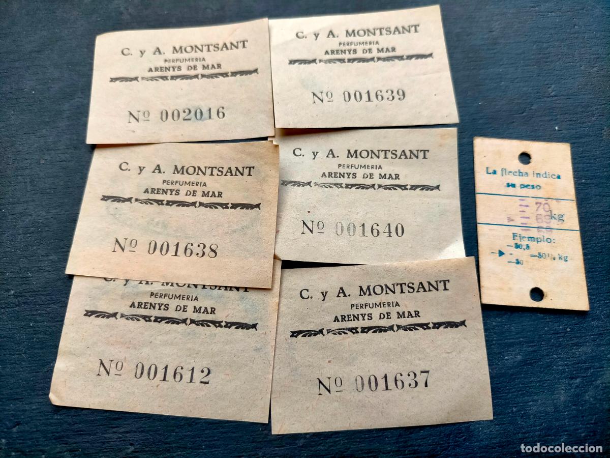 Outros artigos de papel: C y A Montsant perfumeria Arenys de Mar sorteo