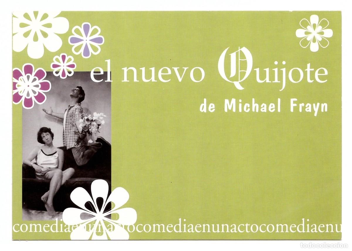 Otros Art&iacute;culos de Coleccionismo en Papel: ARGENTINA // EL NUEVO QUIJOTE DE MICHAEL FRAYN // TEATRO EL VITRAL // 2001