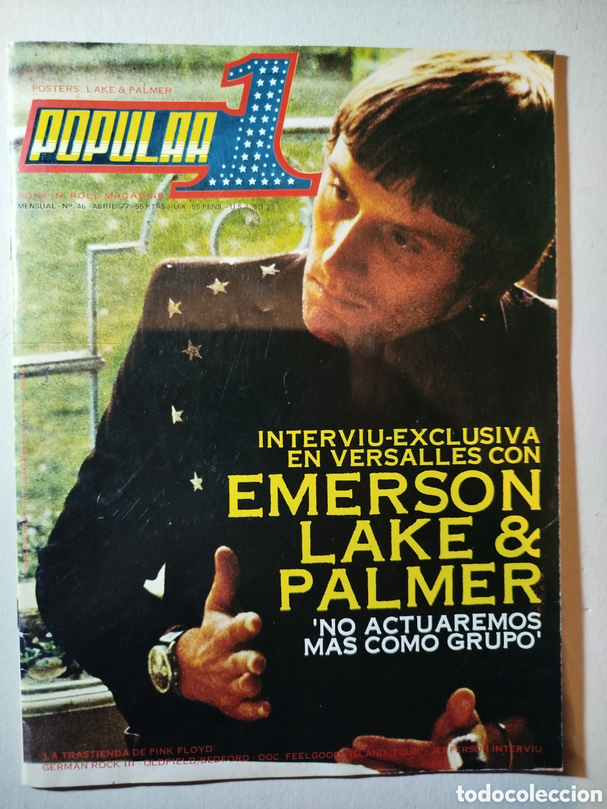 Otros art&iacute;culos de coleccionismo en papel: Revista de m&uacute;sica - popular 1