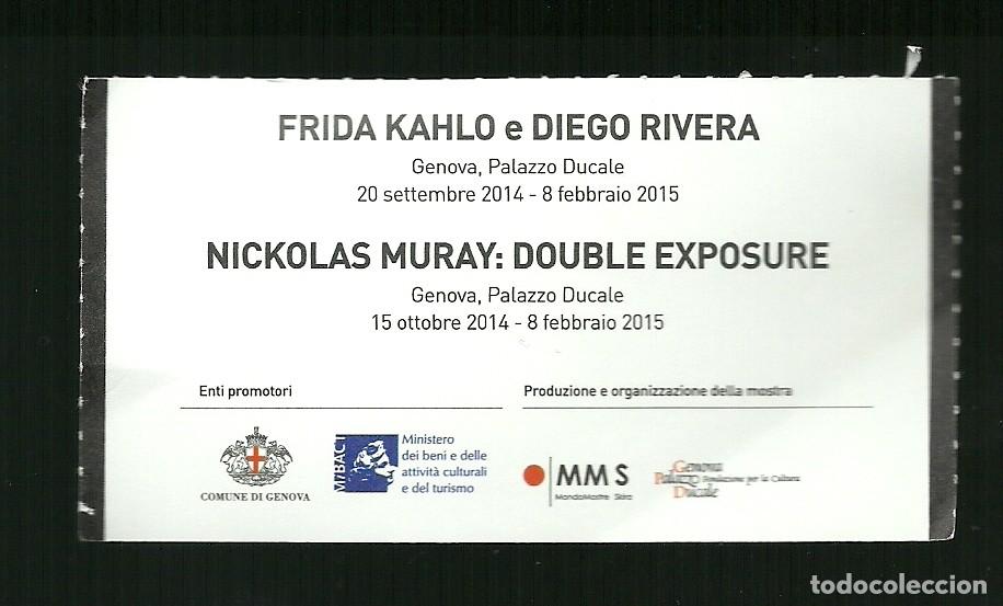 Otros art&iacute;culos de coleccionismo en papel: Biglietto di Ingresso - Mostra Genova Palazzo Ducale