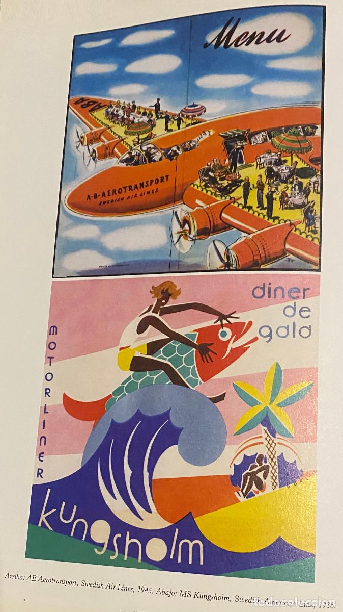 Sammelleidenschaft Andere Papierartikel: Publicidad Swedish Air Lines en 1936 y 1945. Reproducci&oacute;n, p&aacute;gina de revista. Enmarcable. Nueva.