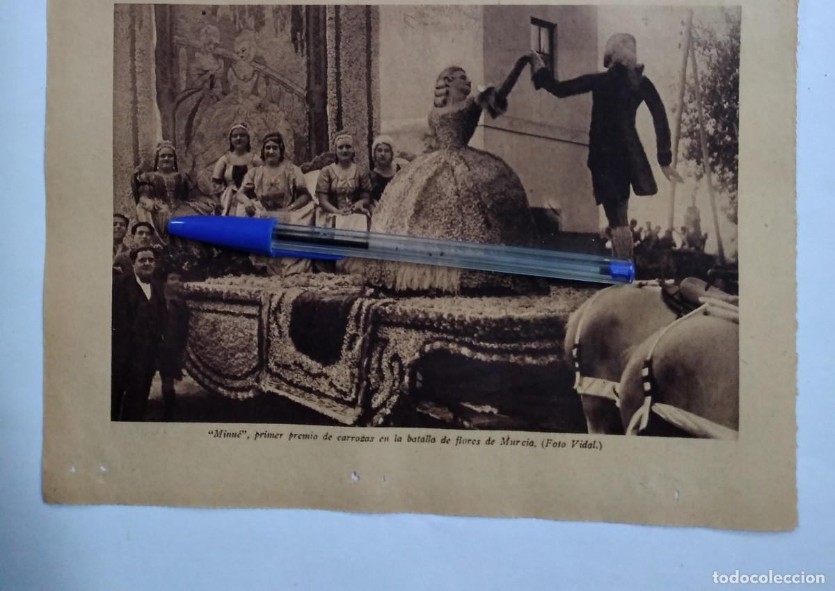 Paper Collecting Others: MURCIA MINU&Eacute; PRIMER PREMIO DE CARROZAS EN LA BATALLA DE FLORES A&Ntilde;O 1935