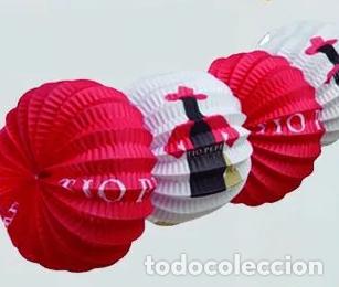 Otros art&iacute;culos de coleccionismo en papel: FAROLILLOS DE FIESTA. TIO PEPE. 20 FAROLILLOS BLANCOS Y 25 ROJOS. EXCELENTE ESTADO. ENVIO PLEGADOS.