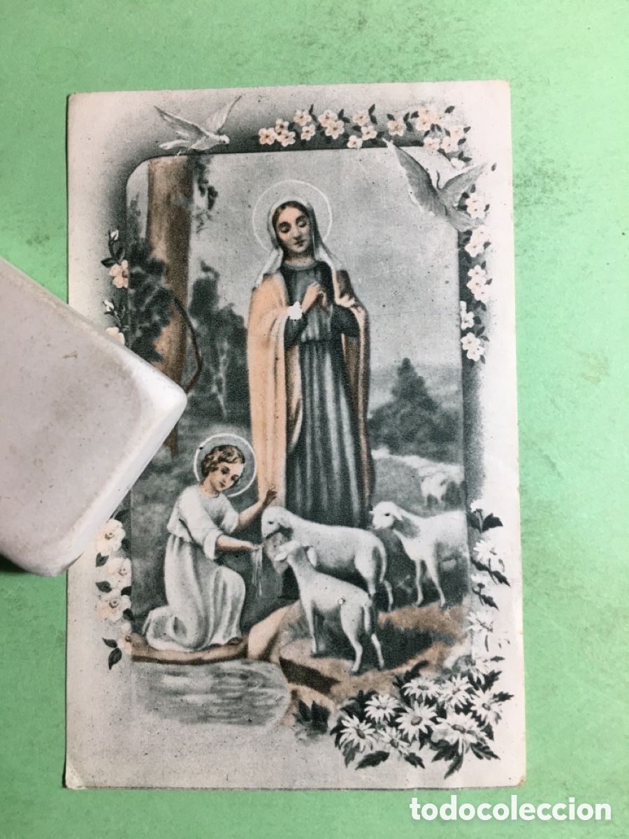 Otros Art&iacute;culos de Coleccionismo en Papel: ANTIGUO LOTE 9 ESTAMPAS LA MILAGROSA BARCELONA &lsquo;MES DE MAR&Iacute;A&rsquo; LA VIRGEN Y JES&Uacute;S NI&Ntilde;O