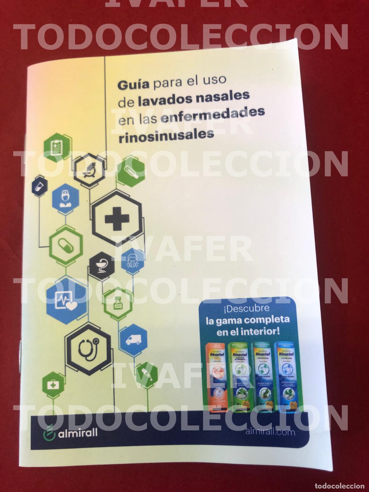 Otros Art&iacute;culos de Coleccionismo en Papel: GUIA PARA EL USO DE LAVADOS NASALES EN LAS ENFERMEDADES RINOSINUSALES