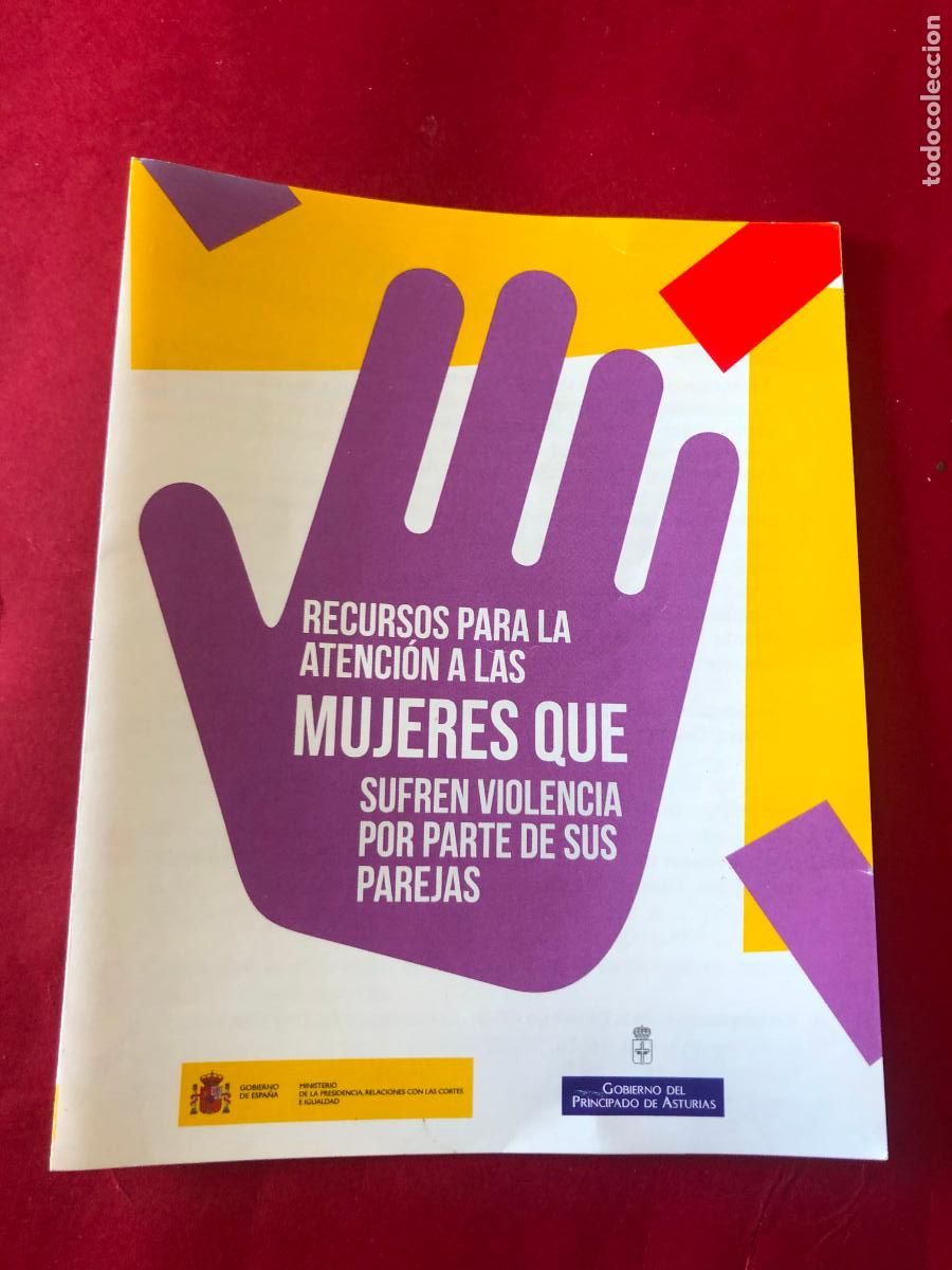 Otros Art&iacute;culos de Coleccionismo en Papel: FOLLETO DE AYUDA A MUJERES QUE SUFREN VIOLENCIA POR PARTE DE SU PAREJA